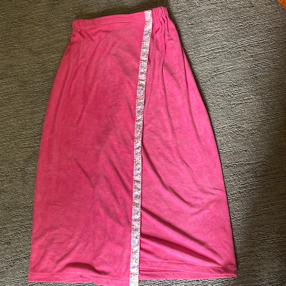 Women’s one-size terry cloth towel wrap